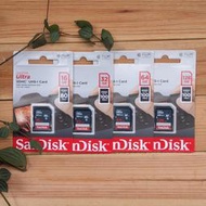 mickey- SanDisk Ultra SDHC 16G 32G 64G 128G 100MB/s 記憶卡 公司貨
