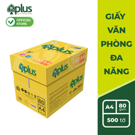 Thùng giấy IK PLUS A4 80gsm - Giấy photo giấy in văn phòng giấy vẽ - Hàng chính hãng (5 reams)