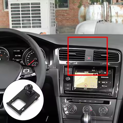 Car Phone Bracket Buckle Holder Special Base For VolksWagen VW Golf 6 7 8 POLO PLUS TCROSS Tiguan L 