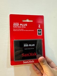 SanDisk SSD Plus 2.5吋 SATA3 固態硬碟 2Tb