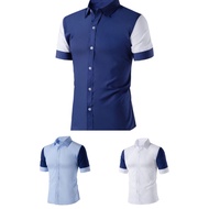 Baju Hawaii Lelaki Summer Hawaiian Shirt Pendek Lengan Baju Pantai Baju Pantai