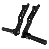 CJ7F หมุดเท้าด้านหลังแป้นเหยียบสำหรับ Talaria Mx3 Mx4 Mx5 จักรยานสกปรกไฟฟ้า Anti-skid พับที่วางเท้าเ
