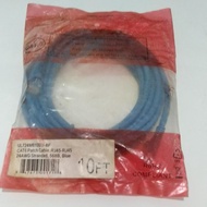 Paint 6 Patch Cable RJ45-RJ45 3 Meters 24AWG Standarded, 568B, Blue