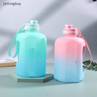 【jettingbuy】 Big Water Bottle 2.2 Litre With Handle Time Marker Straw Leak Proof Half Gallon Large Capacity Huge Jug For Workout Gym Fitness Hot Sale