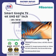 HISENSE 65A6500H 65" Inch Smart Android Google 4K/UHD TV VIDAA OS