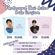 Photocard Thai Actor cute version raikantopeni Thai Actor