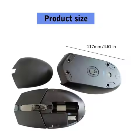 3pcs Gaming Mouse Case Set Plastic Top Shell Battery Covers Outer Case for G304 Slip proof Wear Resi