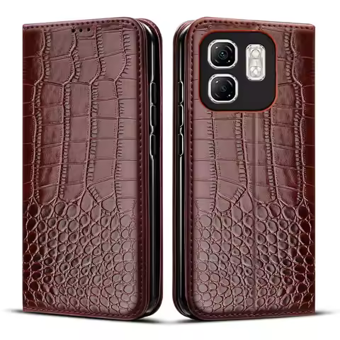 Leather Flip Wallet Case For Infinix Hot 50 Pro Plus infinix Hot 50i hot50 Smart 9 Cases Magnetic Ca