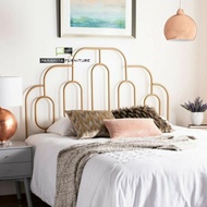 tempat tidur minimalis sederhana dipan modern ranjang besi