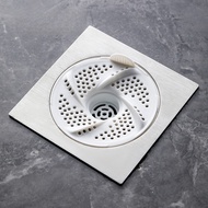 【Fast Draining】Anti Clog Bathroom Drain Cover Stainless Steel Shower Floor Drain With Hair Catcher A