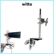 WITTE Drum Cowbell Clamp, Percussion Accessory Bass Jazz Drum Parts Drum Cowbell Bracket Mount, with