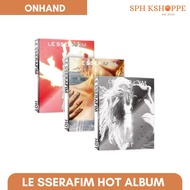 [SEALED] LE SSERAFIM HOT OFFICIAL ALBUM