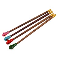 1pcs Fish Wooden Playing Stick Aquarium Betta Training Wand Active Healthy Betta Fish Equipment Resi