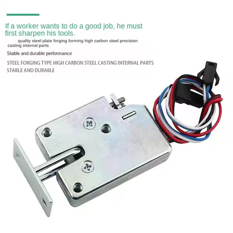 A25P 2X Storage Cabinet Door Lock DC 5V Mini Electric Control Cabinet Drawer Lock