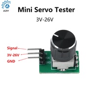 DC3-26V 1-6S Battery Simple Small Servo ESC Tester PWM Governor Steering Wheel Gear Speed Controller