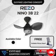 REZO NINO 3B 22 inches DC Motor Ceiling Fan with Remote Control