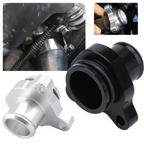 1PC Water Hose Fitting Replacement For BMW 335i N52 N53 N54 330i Aluminum Racing Car Parts 115375446