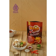 Baso Uhuuy - Bakso Aci Spicy Sauce Filled With Original Suwir Chicken - Complete With Noodles