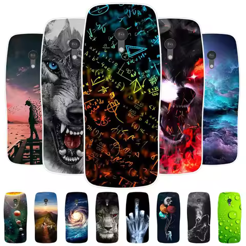 For Nokia 3210 2024 Case Animal Painted Soft TPU Phone Cases for Nokia 3210 2024 Clear Cover Bumper