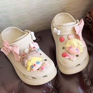 Bubble Wow Hug Accessories diy Shoes Flower Barbie Hole Accessories Sweet Cool Cute Detachable y2k D