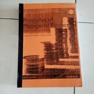 Principles of managerial finance global edition Peason Book