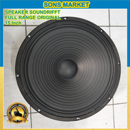 SPEAKER WOOFER SOUNDRIFFT 15 inch 15inch FULL RANGE ORIGINAL 15in ORIGINAL MURAH