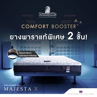 Dunlopillo รุ่น Majesta X ที่นอนยางพาราแท้ 100% รับน้ำหนักได้มากกว่าที่นอนทั่วไป 5 เท่า นอนเย็นสบายตลอดคืน หนา 9.5 นิ้ว