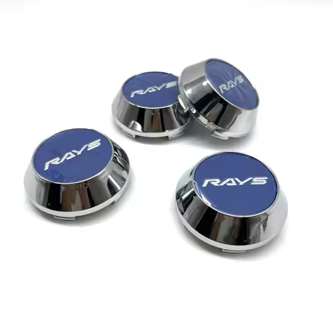 4pcs/Set 60mm 64mm 65mm 68mm 69mm Car Wheel Center Cap Rims Cover High Cap 45mm RAYS Racing Wheel Vo