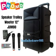 Termurah!!! PROMO! Speaker Aktif Portable DAT 12 inch Bluetooth