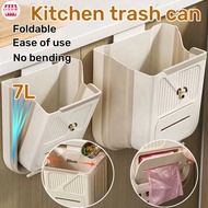 kitchen trash can garbage can Kitchen waste bin Foldable trash can hanging waste bin  waste bin with