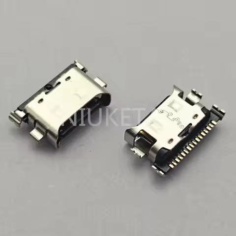 50pcs Micro USB 16pin mini type C Connector Mobile Charging port For Samsung Galaxy A20 A205F Chargi