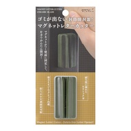 日本 MIDORI 可磁吸式拆信刀/ 卡其綠