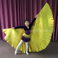 Belly Dance Golden Wings Props Golden Wings Dance Costume Colorful Wings Children Performance Openin