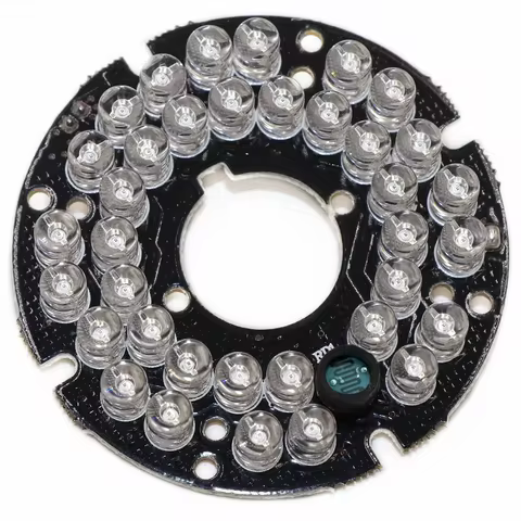 80 degrees CCTV Accessories infrared light 36 Grain 850nm IR LED board for Surveillance cameras nigh