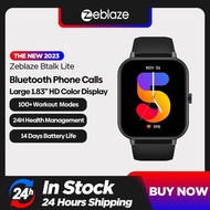 ZZOOI [World Premiere 2023] Zeblaze Btalk Lite Voice Calling Smart Watch 24H Health Monitor 100+ Sport Modes 200+ Watch Faces