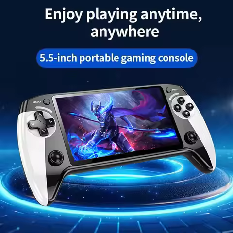 Handheld Game Console 5.5 Inch Screen Retro Gaming Console with 5000+ Games Retro Handheld Video Gam