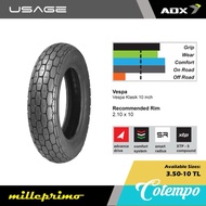 Milleprimo Cotempo Tyre 3.50-10 Tubeless