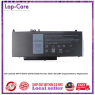 Dell Latitude 6MT4T E5470 E5570 E5450 Precision 3510 7.6V 62Wh Battery Replacement
