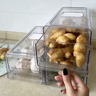 * Food Crisper * Storage Box Kitchen Garlic Ginger Drawer Type Potatoes Onions Fruits Vegetables Fresh-Keeping Classification