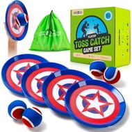 PlayZap Toss and Catch Ball Set Ultra Sturdy ABS - Family Games Christmas Stocking Stuffers Gift for