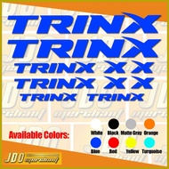 ♣ ▣ ▩ Trinx bikes  set Vinyl Stickers