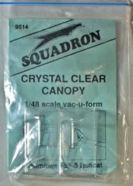 Squadron Products F6F-5 Hellcat Vacuform Canopy