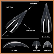 [woyao2] 140pcs Curved Stiletto Nail Dual Form For Nail Gel Extension Of 3D Eagle Claw Shape Sculptu