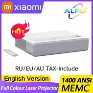 2022 New Xiaomi Mijia RGB Laser Projector TV 1080P 1400 ANSI Lumens 2GB+16GB Android WIFI Home Heater Ultra Short Throw Beamer NickClarag