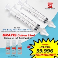 Use baby nose wash 2pc 10ml free 3pc 25ml nacl