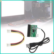 WU 3 5inch Floppy Drive Connector 34Pin 34P to USB Cable Adapter PCB Board with Power Cable USB To 3