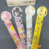 Cute Sanrio 15cm ruler children's ruler stationery Children's ruler ruler 15cm Sanrio Cute