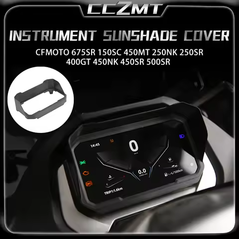 For CFMOTO 675SR 150SC 450MT 250NK 250SR 400GT 450NK 450SR 500SR Sun Visor Meter Cover Guard Motorcy