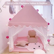 Children's Play Tents Rectangle Playhouse Kids Indoor Outdoor Tent Set