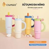 CIVAGO(36oz)Extremely large capacity water bottle, suitable for both hot and cold water. CIVAGO tumb